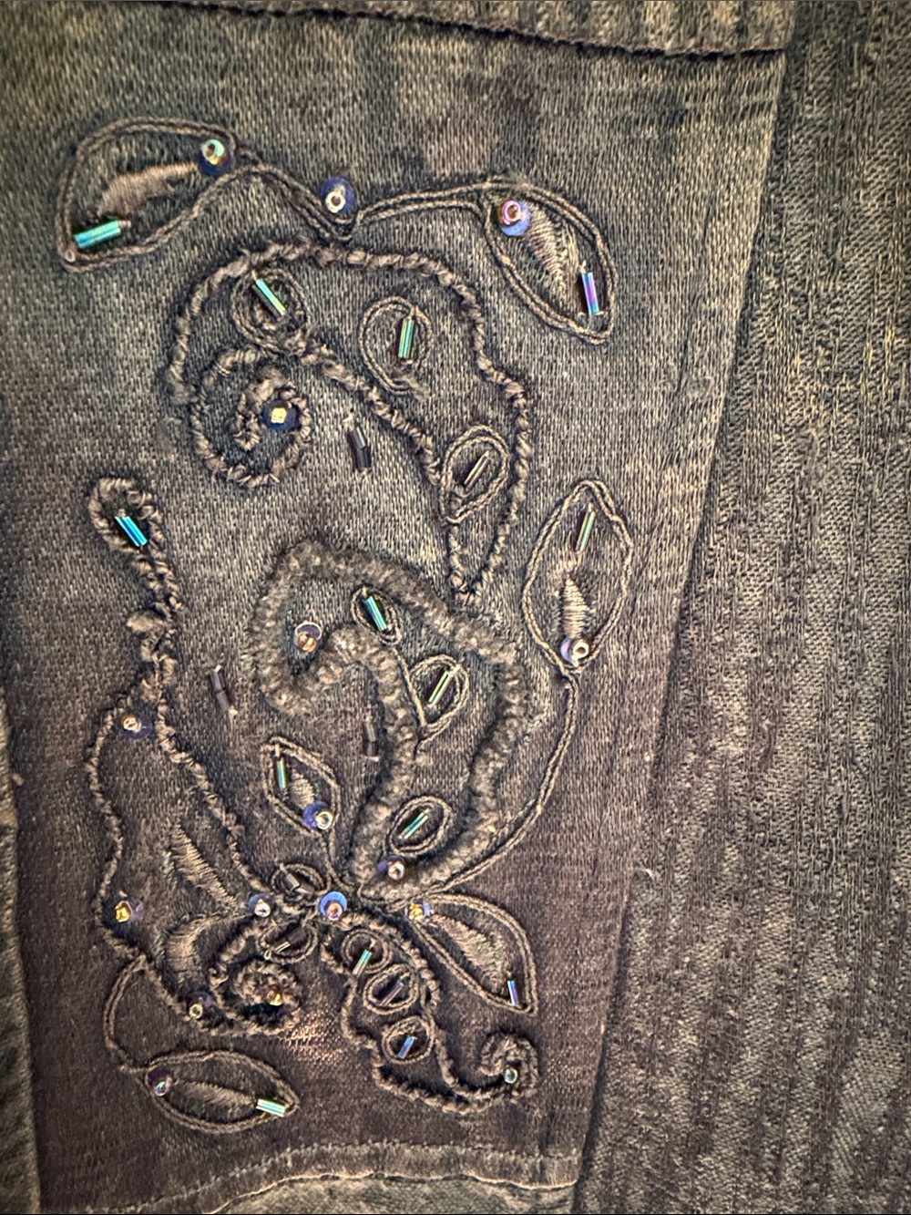 Flashback Embroidered Vest, M - Picture 2 of 8